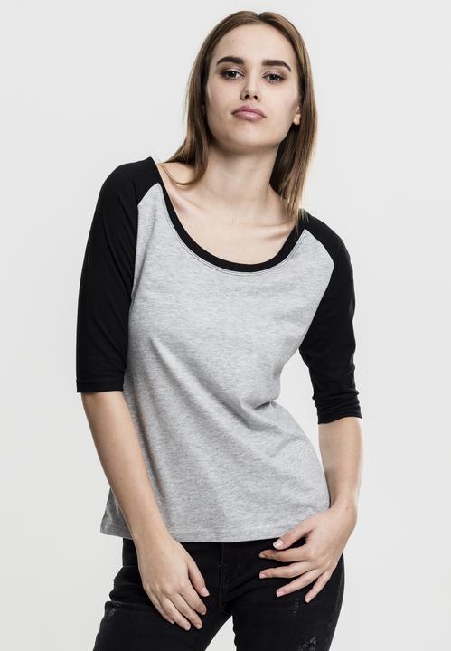 Produktbild Urban Classics Ladies 3/4 Contrast Raglan Tee (XS)