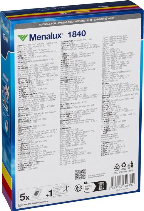 Actual product image Menalux 1840, Duraflow, 5 anthers (5 x)