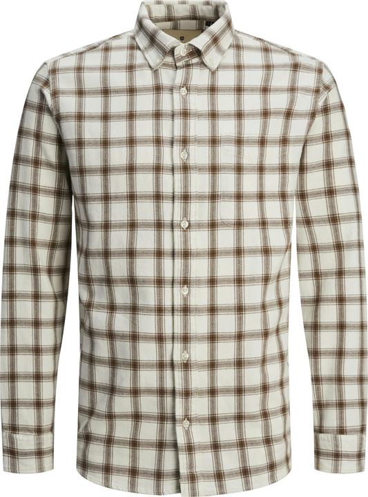 Jack & Jones Jprblubrook Check Structure L/S Shirt Sn