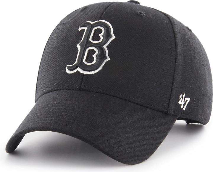 Actual product image 47 Brand MLB black Boston Red Sox MVP Snapback OSFA (One size)