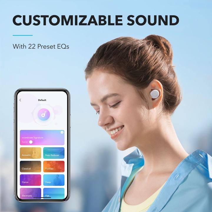 Actual product image soundcore Earbuds A25i - White (9 h, Wireless)