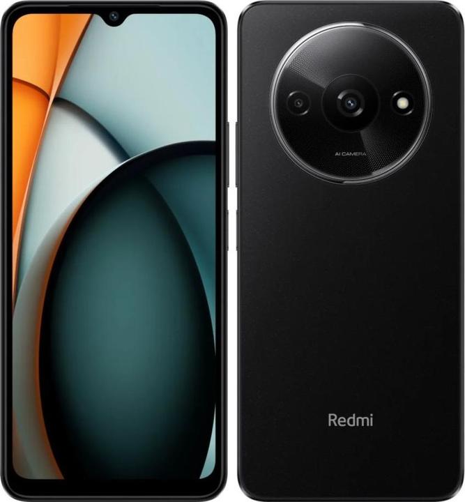 Actual product image Xiaomi Redmi A3 (6.71" - 64 GB, 3 GB RAM) Black (64 GB, Midnight Black, 6.71", 4G)