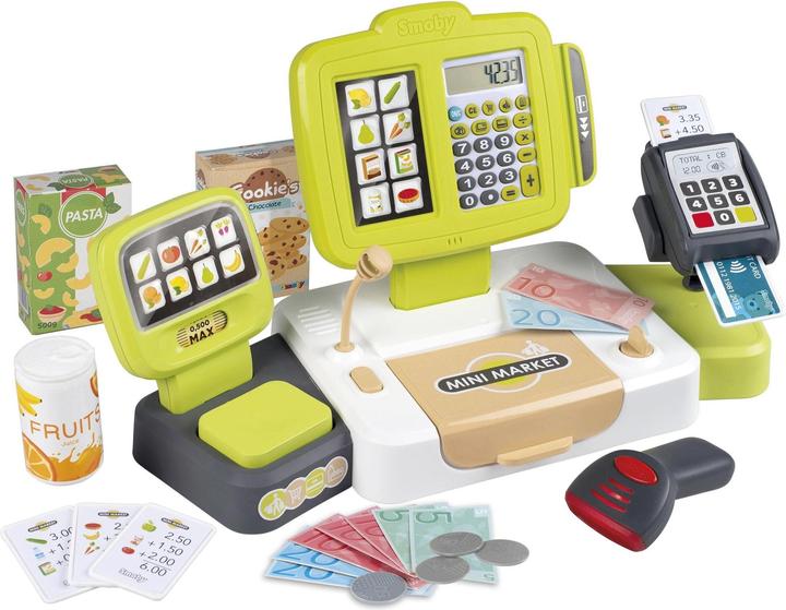 Actual product image Smoby electronic supermarket cash register XL 7600350114