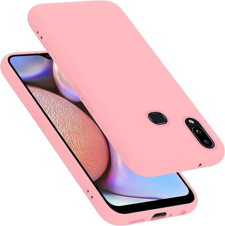 Actual product image Cadorabo TPU Liquid Silicone Case Cover (Samsung Galaxy A10s, Samsung Galaxy M01s)