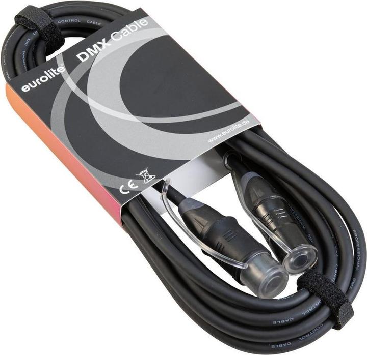 Immagine prodotto Eurolite Cavo DMX EC-1 IP65 3pin 10m bw (10 m)