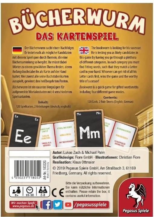 Image du produit Pegasus Le rat de bibliothèque (Allemand)
