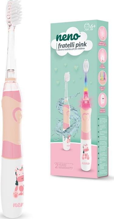 Actual product image Neno Szczoteczka Fratelli Pink Elektryczna szczoteczka dziecięca ( 6+y ) (Sonic toothbrush)