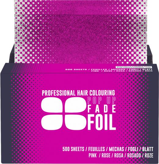 Procare Embossed Fade Hair Foil Pop Up Sheets pink 500 Stk.