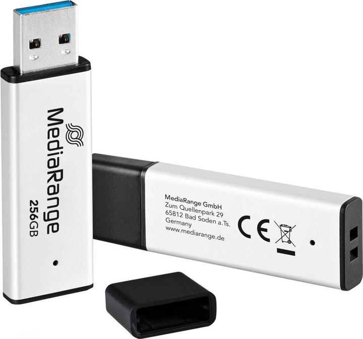 Produktbild MediaRange USB-Stick (256 GB, USB-A)