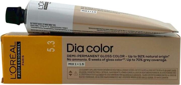 L'Oréal Professionnel Dia Color 5.3 Hellbraun Gold - 60ml (Braun, Gold)