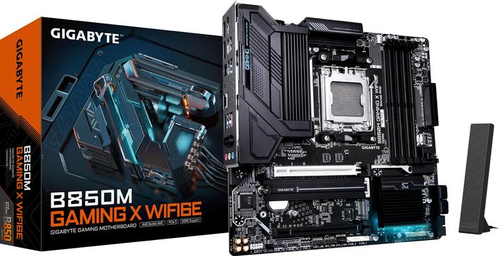 Image du produit Gigabyte B850M Gaming X WIFI6E (AM5, AMD B850, mATX)