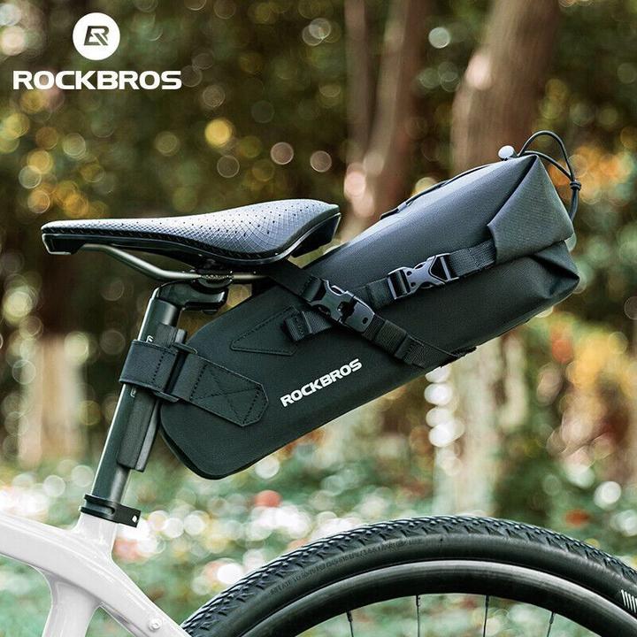 Actual product image Rockbros 30130061001 bicycle bag 3L - black (3 l, Frame bag)