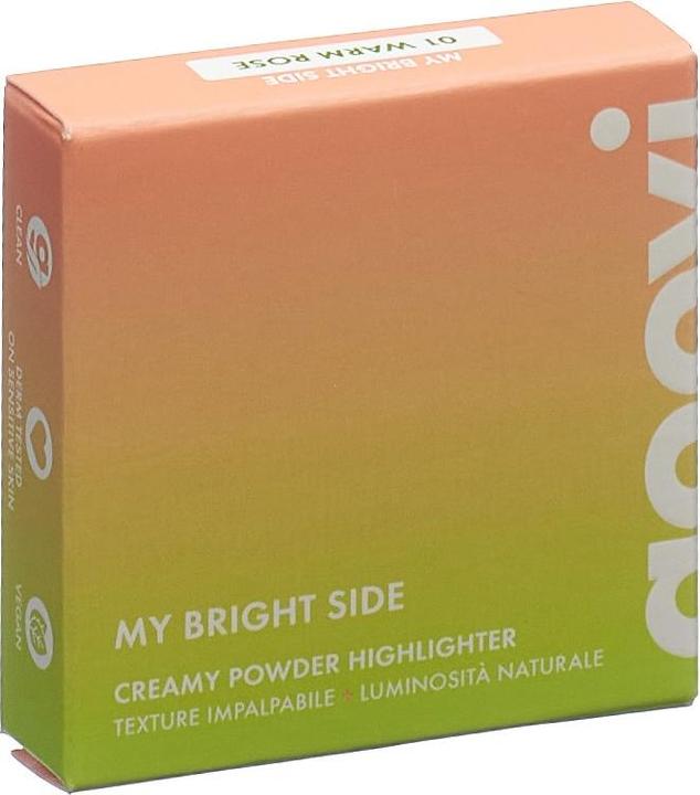 Goovi HIGHLIGHTER MY BRIDE SIGHT-GOOVI Highlighter 01 (01 Warm Rose, Highlighter, 3.50 g)