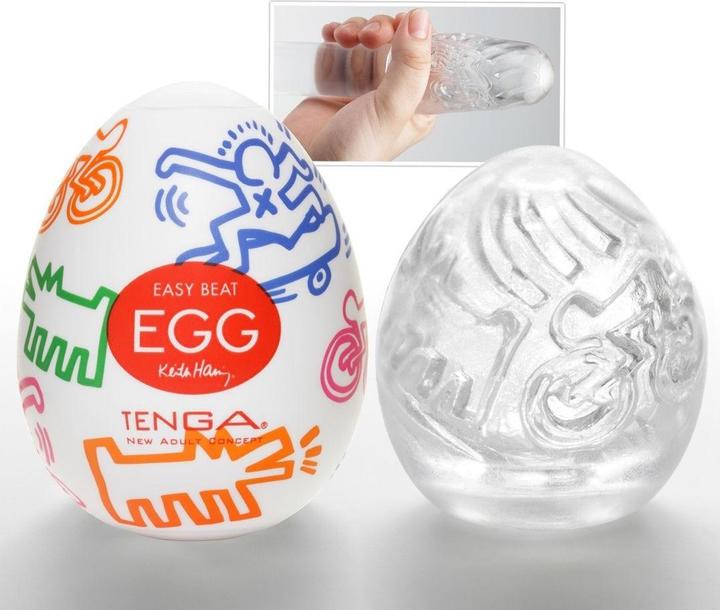 Actual product image Tenga Egg Street
