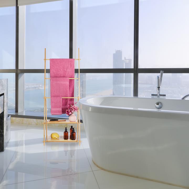 Actual product image Relaxdays Towel ladder