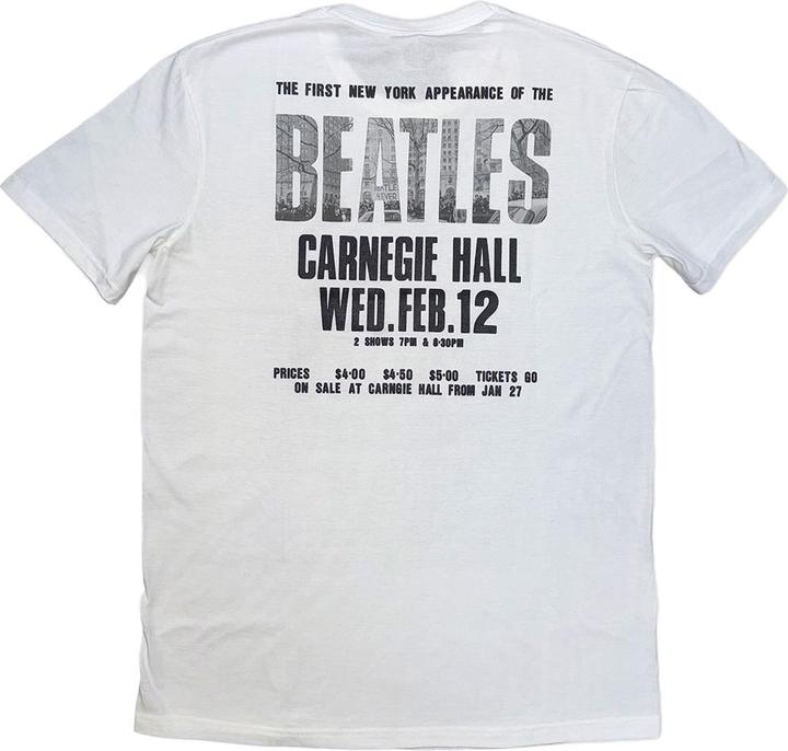 Produktbild The Beatles Tour 1964 Carnegie Hall TShirt (L)