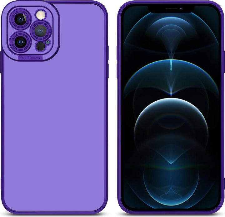Produktbild Cadorabo TPU Hülle mit Kameraschutz für Apple iPhone 12 PRO MAX (Apple iPhone 12 Pro Max)