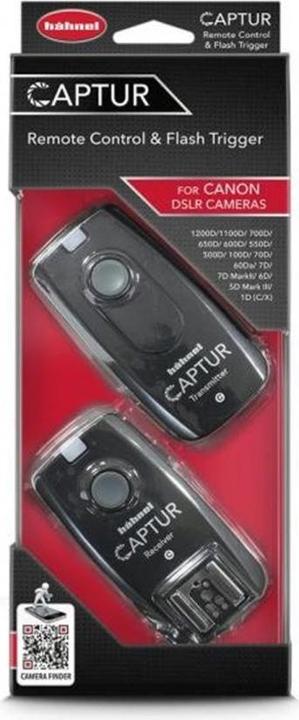 Actual product image Hähnel Captur radio remote shutter release Canon (Funk)
