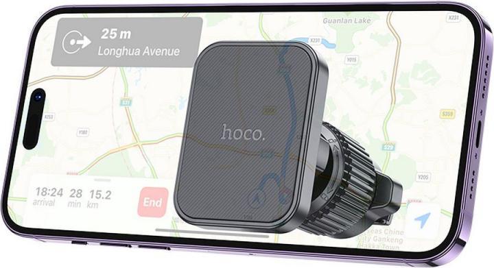 Productafbeelding Hoco Auto holder magnetic car holder for air vent H32 black