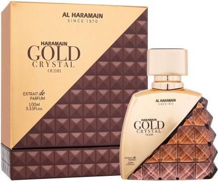 Actual product image Al Haramain Gold Crystal Oudh PAR U 100 ml (Eau de parfum, 100 ml)