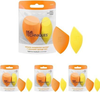 Immagine prodotto Real Techniques Miracle Complexion Sponge e Concealer Sponge Duo Spugne per la sfumatura del trucco