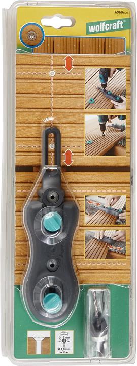 Produktbild wolfcraft wolfcraft 1 Terrassenbohr-Set 3-tlg. (4 mm)