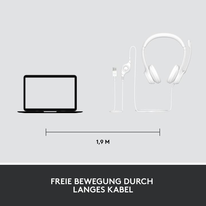 Image du produit Logitech H390 (Filaire, USB-A)