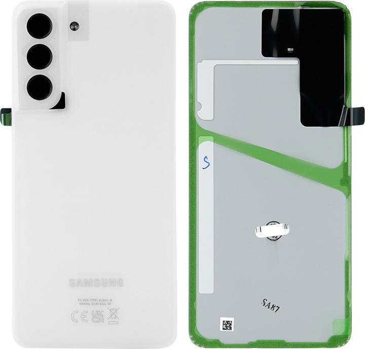 Actual product image Samsung Battery Cover for G990B Galaxy S21 FE - white (Samsung Galaxy S21 FE)