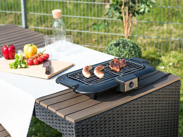 Image du produit Rosenstein & Söhne Gril de table et sur pied 2en1