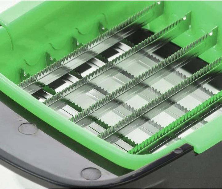 Produktbild JTI Nicer Dicer Quick - Multifunktionaler Gemüseschneider - Grün