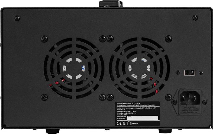 Actual product image Stamos Labornetzgerät regelbar Labornetzteil Netzgerät Netzteil Trafo 2 x 30 V /5 A DC