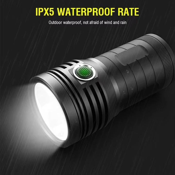 Produktbild Boruit LED-Taschenlampe mit hoher Leuchtkraft 5000 Lumen (5000 lm)