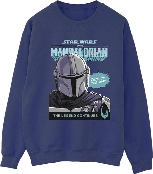 Star Wars Mando Comic Cover Sweatshirt (L)