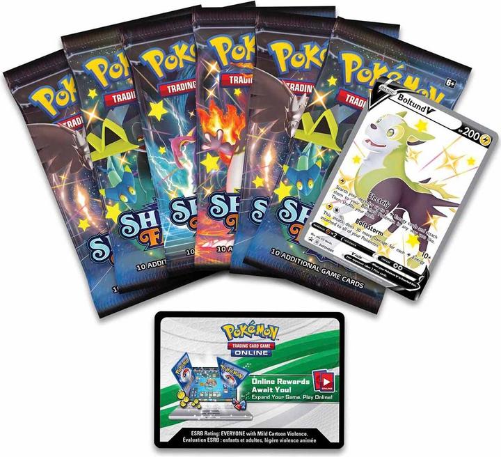 Produktbild Pokémon Shining Fates - V-Tin Set (Englisch)