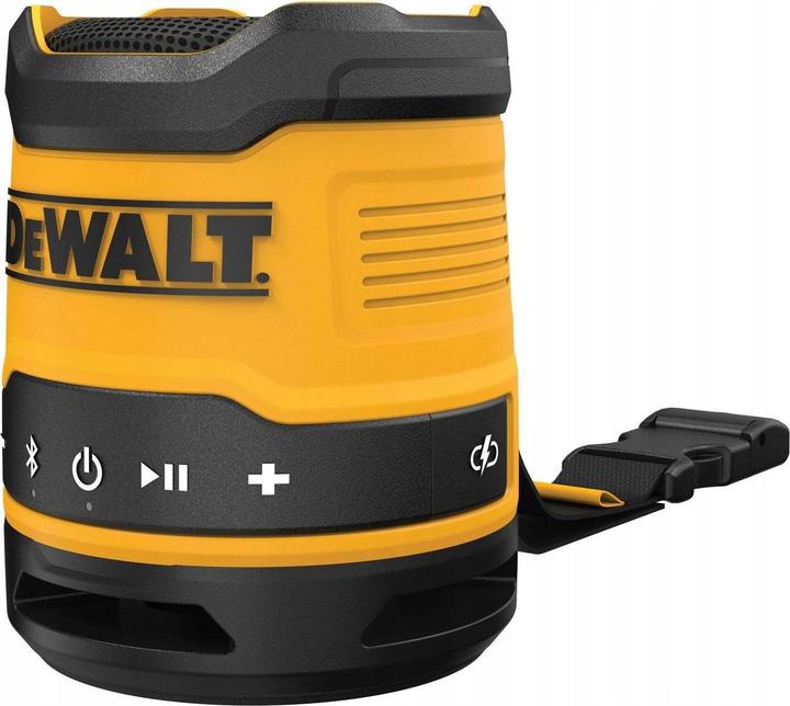 Immagine prodotto DeWalt Altoparlante portatile da costruzione 5W, Bluetooth (DCR009-XJ) IP67 (16 h, Batteria ricaricabile)