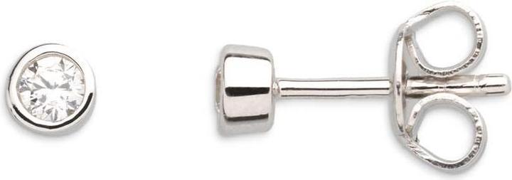 Xenox Silver Circle Ohrstecker (Silber)