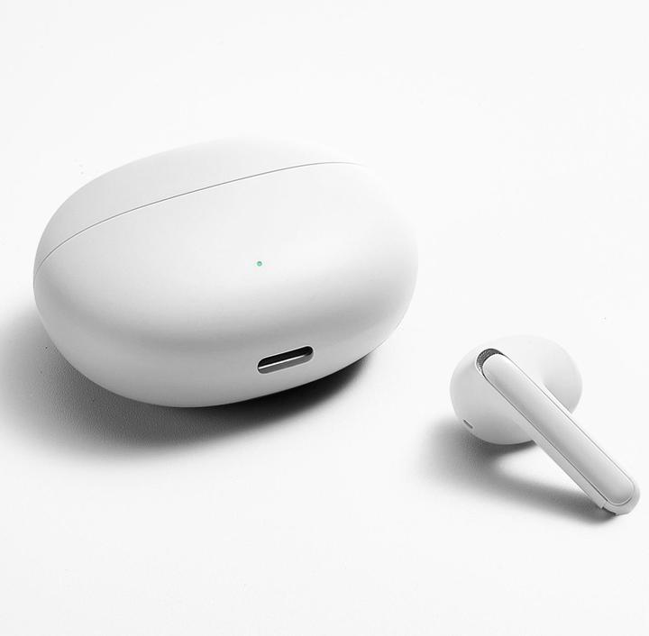 Image du produit Joyroom Funpods Series JR-FB2 Half in-ear Wireless Headphones - Blanc (35 h, Sans fil)