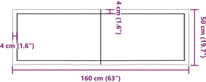 Produktbild VidaXL Emerald (160 x 50 x 4 cm)