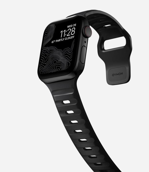 Produktbild Nomad Sport Strap V2 44mm/42mm (44 mm, 42 mm, 45 mm, 49 mm, Silikon, Aluminium)
