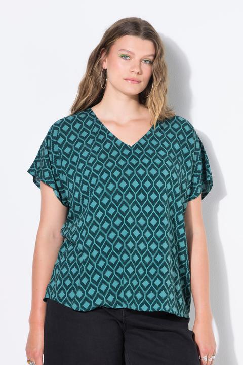 Produktbild Studio Untold Blusenshirt, oversized, Rauten (46, 48)