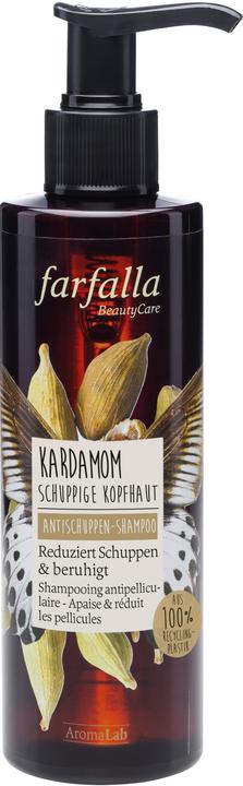 Farfalla KARDAMOM Anti-Schuppen Shampoo | Schuppende Haare und trockene Kopfhaut (200 ml, Flüssiges Shampoo)