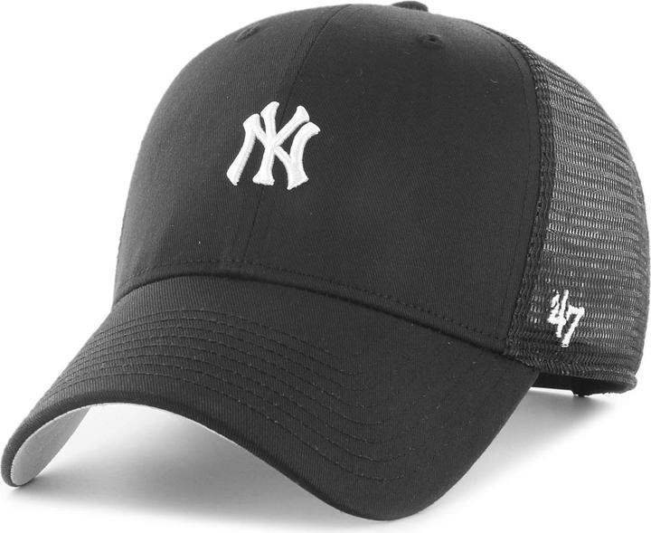 47 Brand Trucker Cap - Base Runner New York Yankees Schwarz
