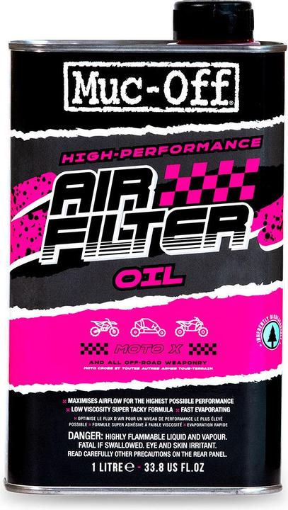 Actual product image Muc-Off Motorbike Air Filter Oil 1L (1000 ml)