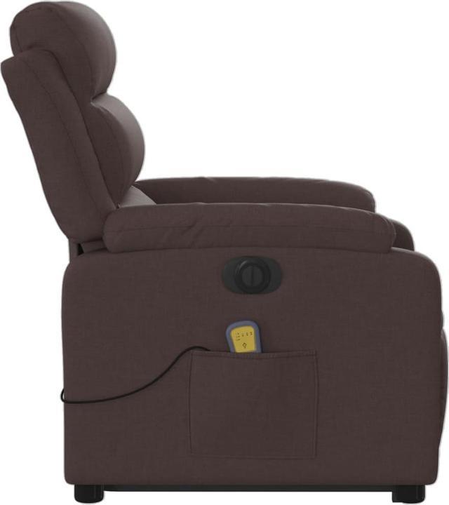 Actual product image VidaXL Electric massage chair with stand-up aid fabric