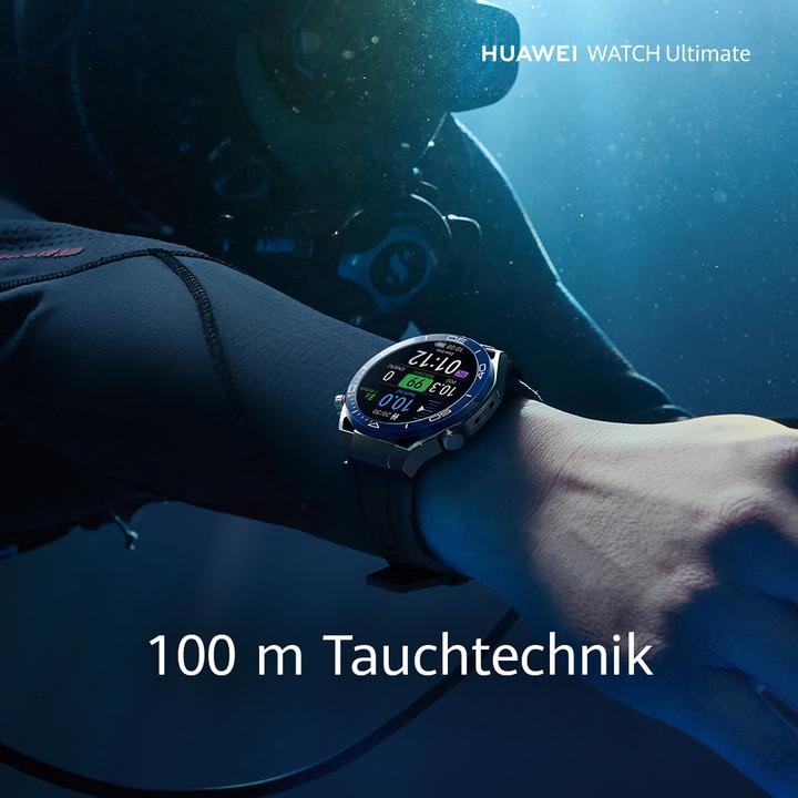 Produktbild Huawei Watch Ultimate Voyage Blue (48.50 mm, nur WLAN)