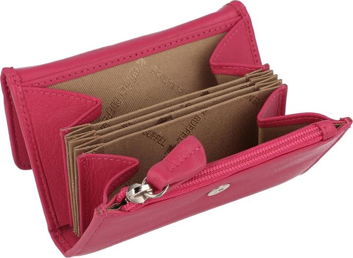Actual product image Braun Büffel Joy wallet RFID protection leather 10.5 cm