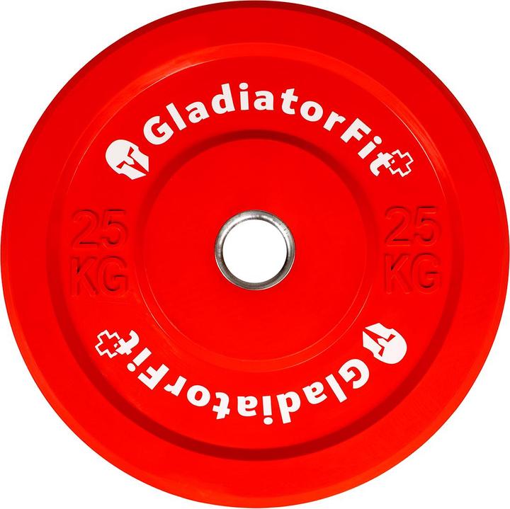 Gladiatorfit Disque de poids Olympia (1 x 25 kg)