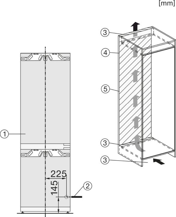 Produktbild Miele Kfn 7734 D (253 l)