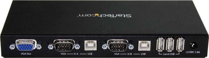 Produktbild StarTech 2 Port KVM Konsolen-Adapter - Laptop auf Server - Rackmount Crash Cart Adapter - KVM Konsolenada...
