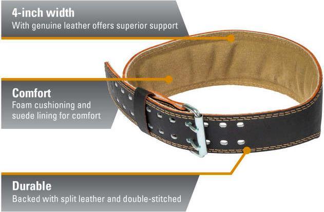 Produktbild Harbinger Padded Leather Belt